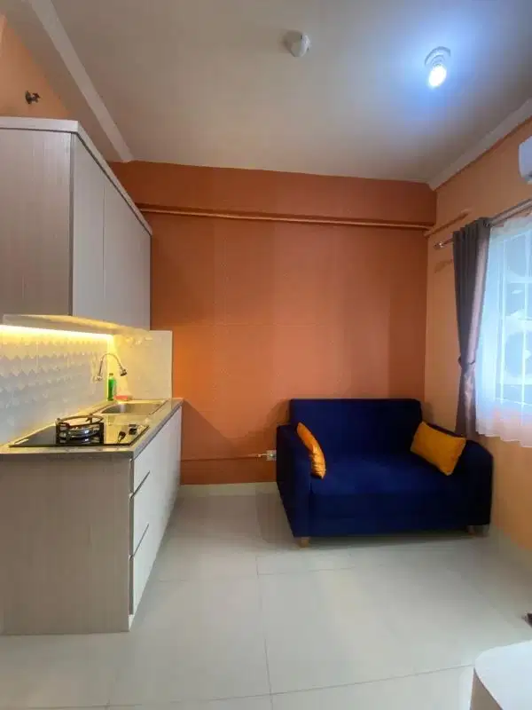 apartemen luxury 2 bedroom green pramuka city jakarta pusat