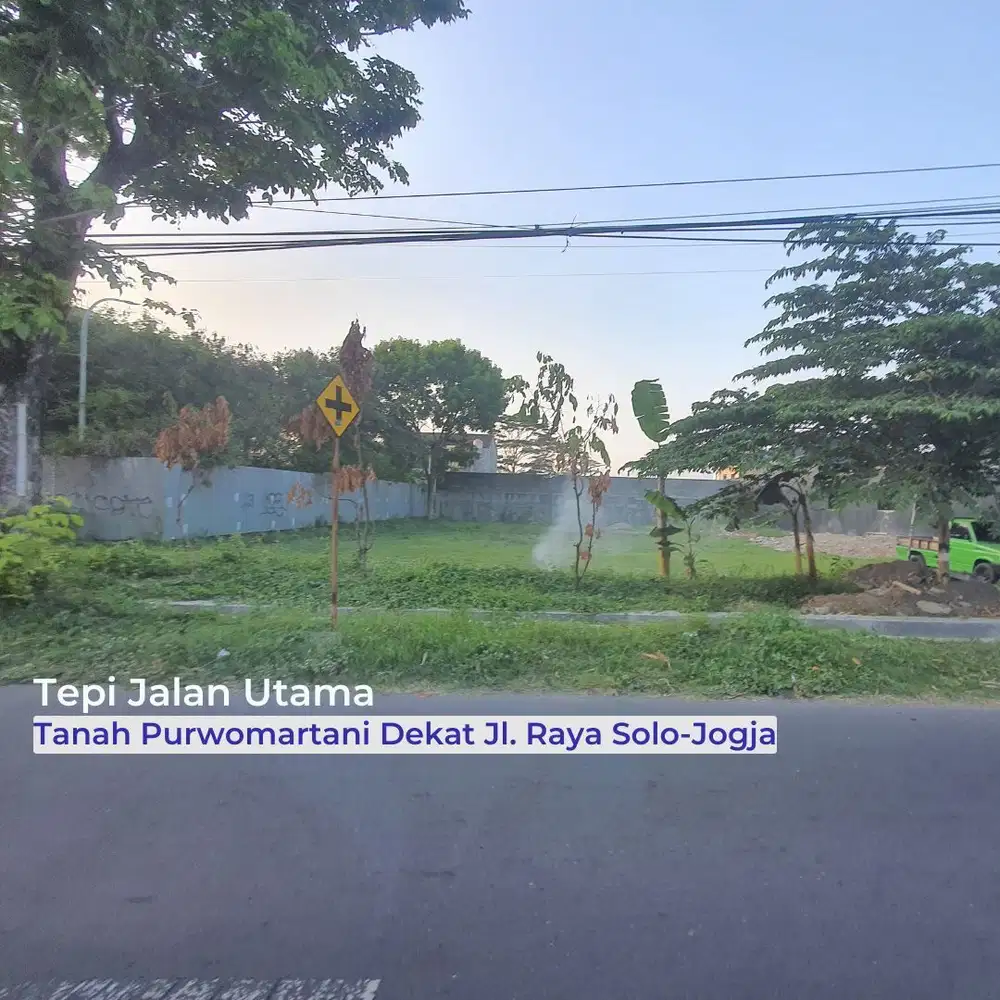 Tanah Sleman Area Exit Tol Purwomartani, Lokasi Menjanjikan