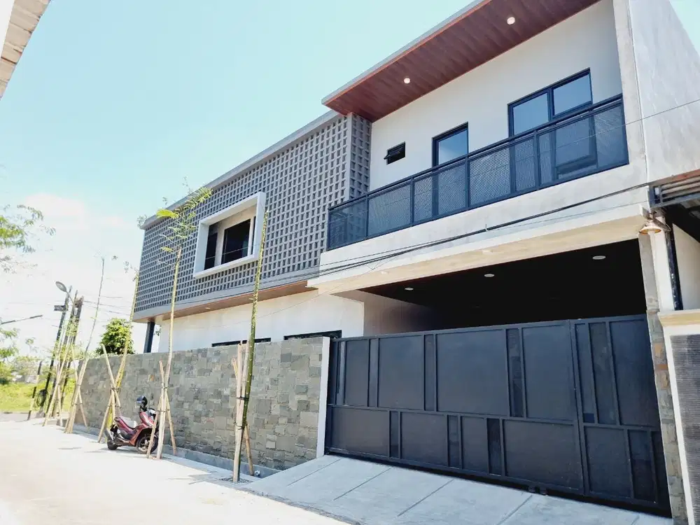 Rumah mewah new ada pool di sumber banjarsari jalan lebar