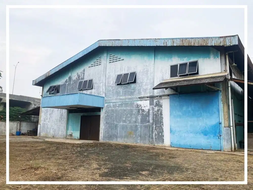 GUDANG CIBITUNG EX PABRIK DI KAWASAN INDUSTRI LT 2515 m2, Bekasi