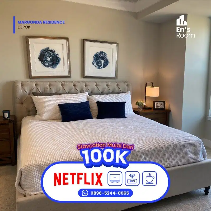 Promo Apartemen Basurra Free WiFi dan Netflix Monday