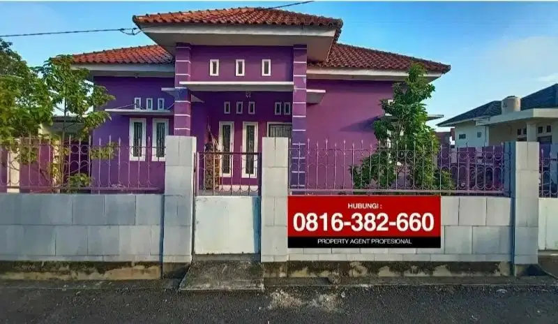 Dijual Rumah 110/300 di Kancil Putih Palembang
