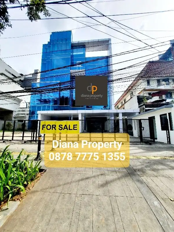 Dijual Gedung Baru 4,5lt di Wahid Hasyim-JakPus, 500m ke Sarinah