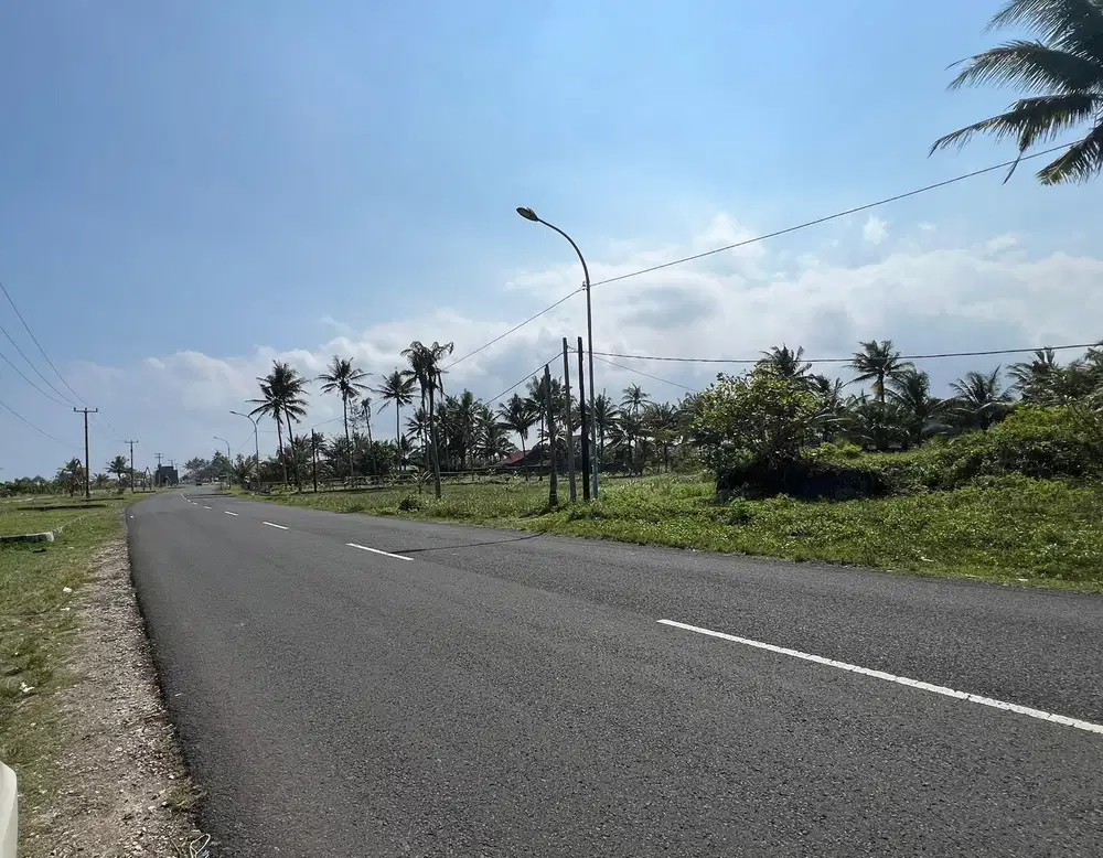 Tanah Strategis Langsung Berhadapan dengan Pantai Barat Pangandaran