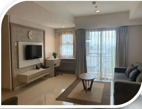 Jual Apartemen Trivium 1BR 55m Full Furnish, Lippo Cikarang, Bekasi