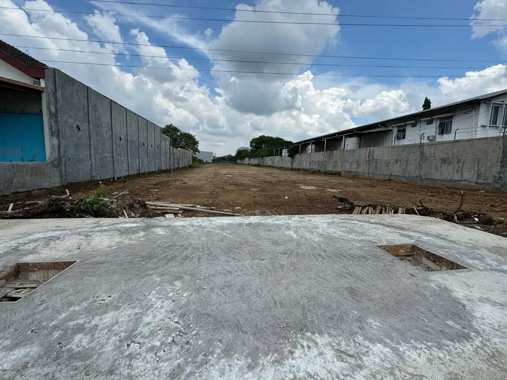 tanah kavlingan di solo baru dekat jalan raya luas 150 meter