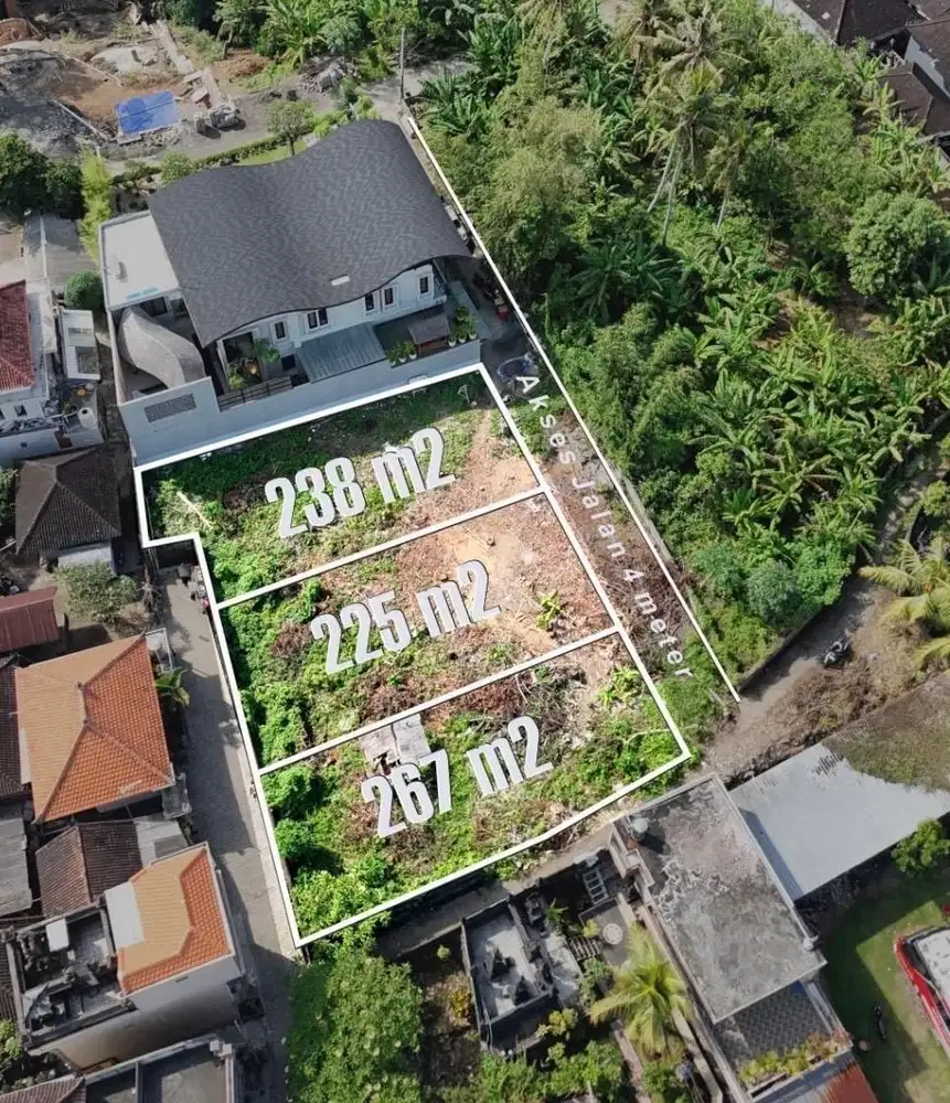 Tanah pandak gede Pantai Nyanyi Tabanan