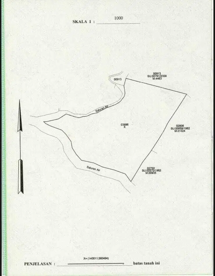 Tanah BUC di Balian Beach tabanan