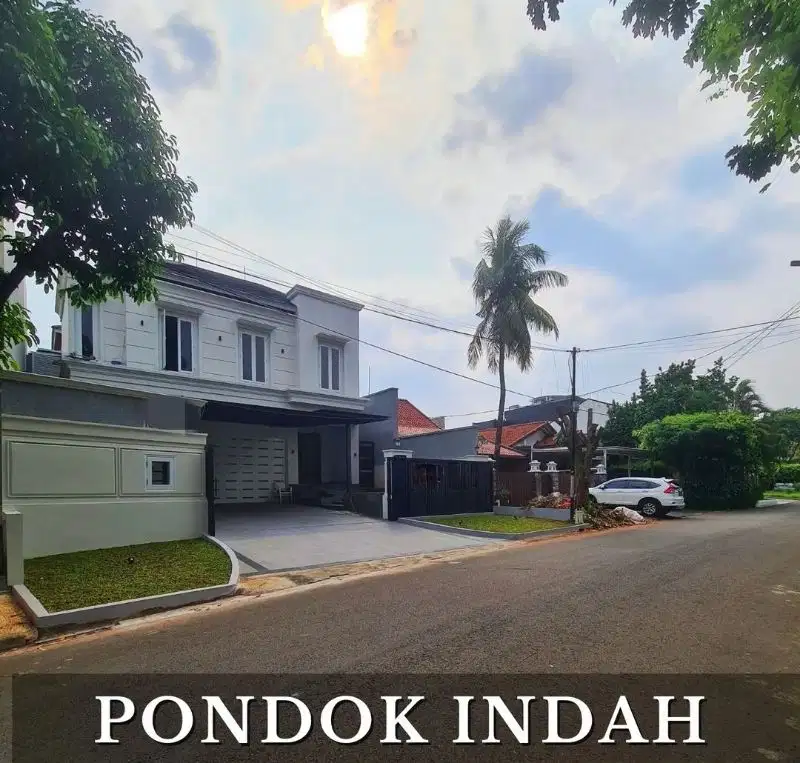 Dijual murah rumah baru bergaya modern at Pondok Indah Jaksel