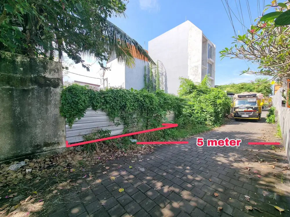 Jual Tanah Lokasi Premium Investasi Luas 200m2 Jl Cendrawasih Seminyak