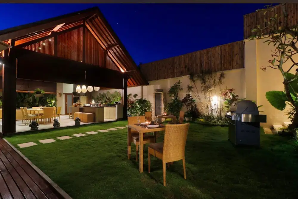 dijual villa view laut ungasan