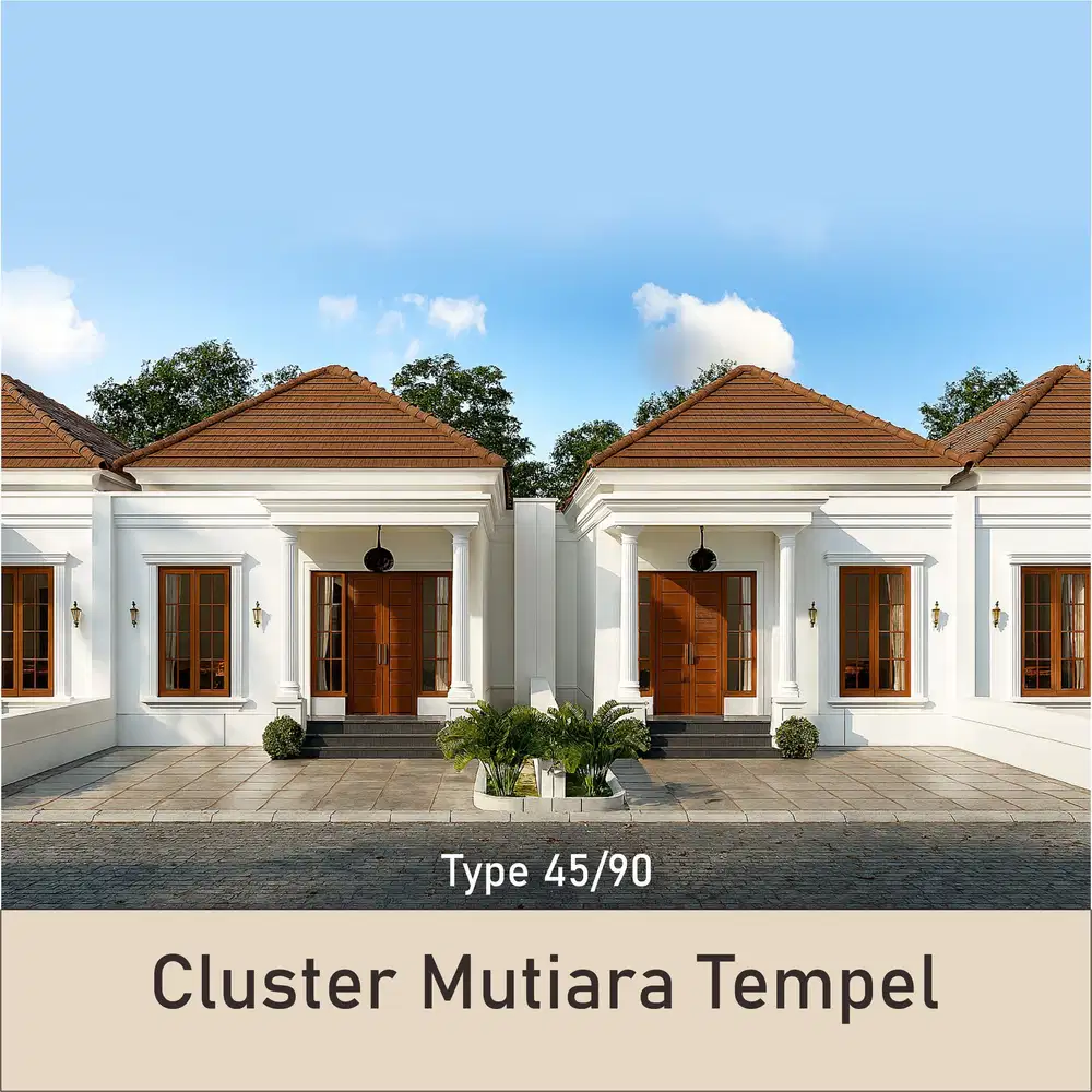 Rumah Modern Minimalis Type 45, Barat SMAN1 Sleman