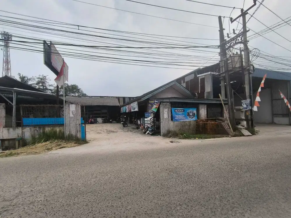Dijual Tanah Plus Bangunan Toko Matrial