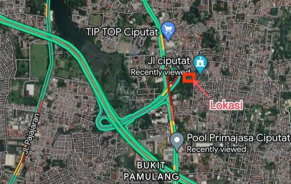 DIJUAL CEPAT TANAH 1,1 HA STRATEGIS DI CIPUTAT TANGERANG SELATAN