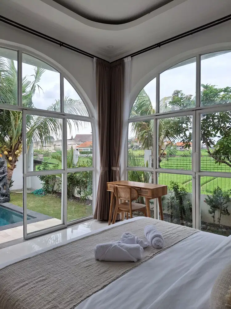 Disewakan 2 Unit Villa View Sawah Sunrice 4 Bedrooms Di Canggu