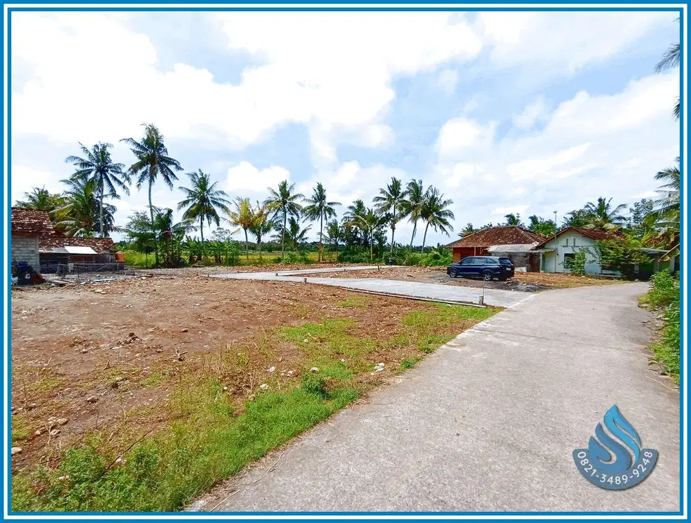Kavling Siap AJB Dekat Pasar Jombokan Kulonprogo