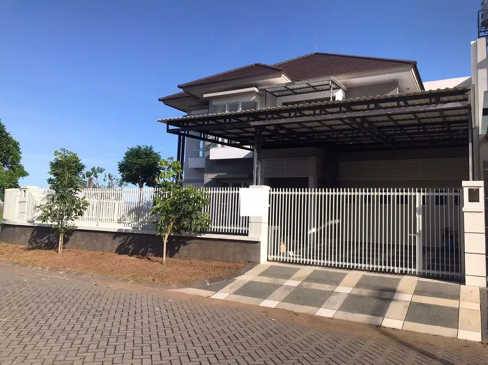 DIJUAL RUMAH MEWAH DI GALAXY BUMI PERMAI SURABAYA TIMUR DEKAT ARAYA