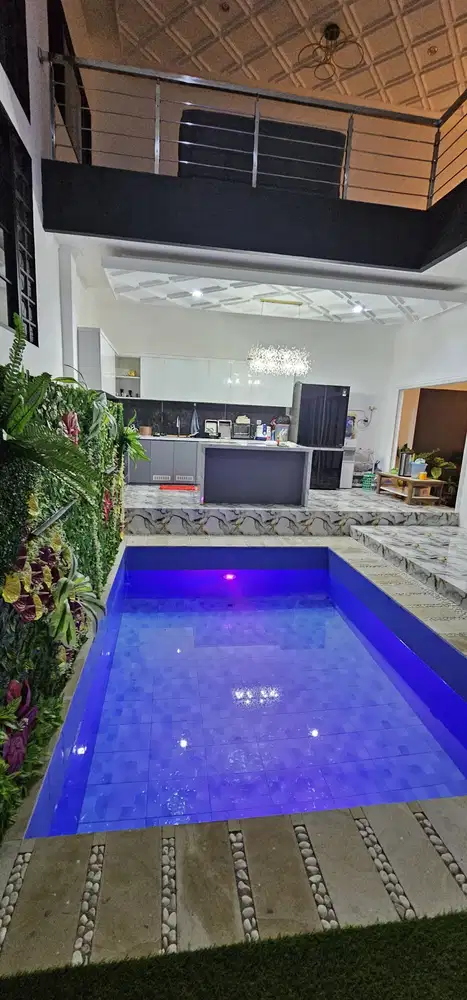 Villa istimewa ada kolam view 360° full furniture dekat wisata