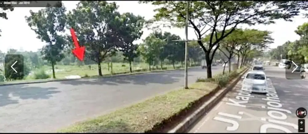 Tanah kosong di BSD Tangerang selatan LT.6400m zona komersil
