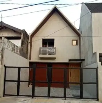 Jual rumah baru scandinavian Kutisari Indah 2lt