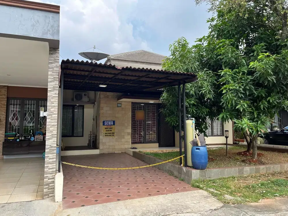 Sewa Rumah Elysium Garden 3 BR Lippo Cikarang, Cikarang Selatan Bekasi