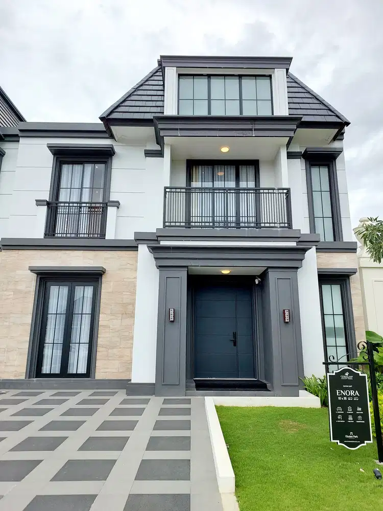 DIJUAL Rumah ala Eropa Elysian Park type Enora Citraland Tallasa City