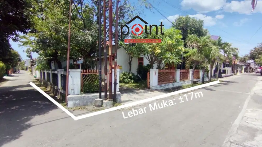 Rumah Luas Hitung Tanah Lokasi Nyaman Strategis