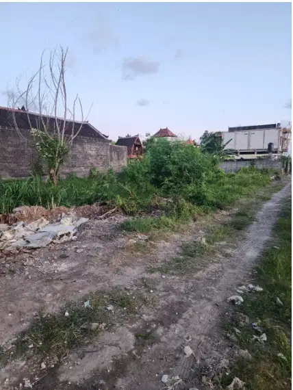 Tanah Hadap Barat di Sanur Kauh Denpasar