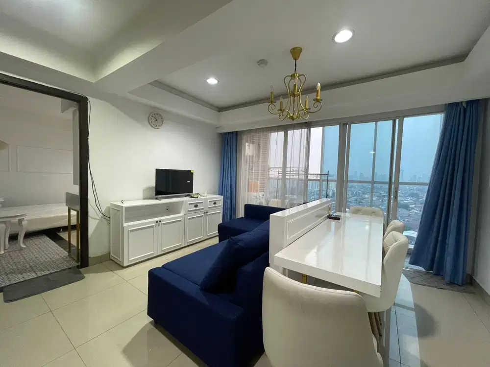 2 Bedroom Big Size Furnished Siap Huni - Lokasi Strategis di Cawang UKI