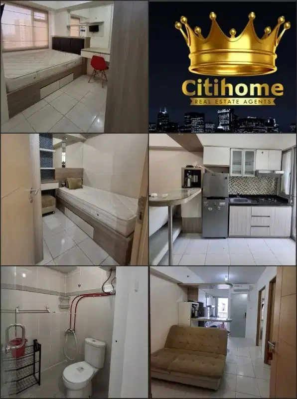 Disewakan TAHUNAN 2br Apartemen educity by Citihome