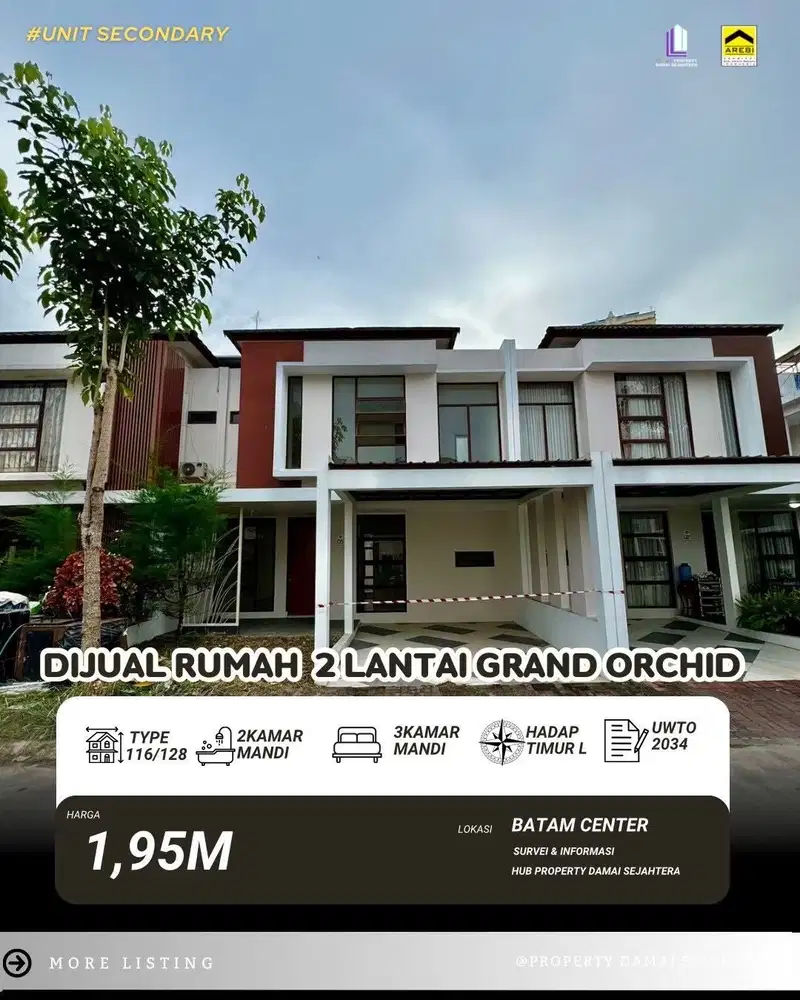 Di jual Perumahan Grand Orchid  Batam Center