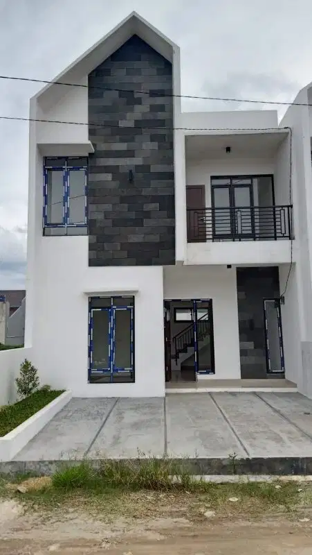 Di jual rumah bangunan baru 2 tingkat di ciganitri bojongsoang