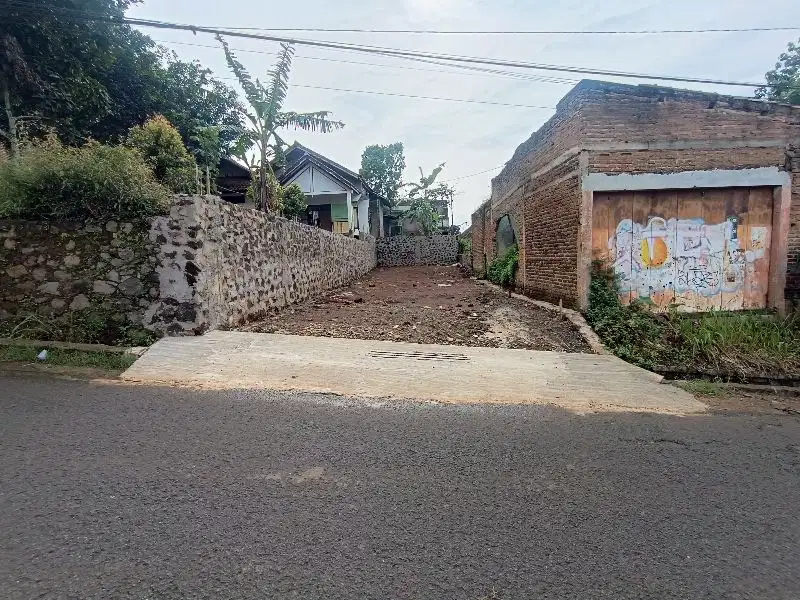 Dijual Tanah Ruko samping jln desa di cileunyi