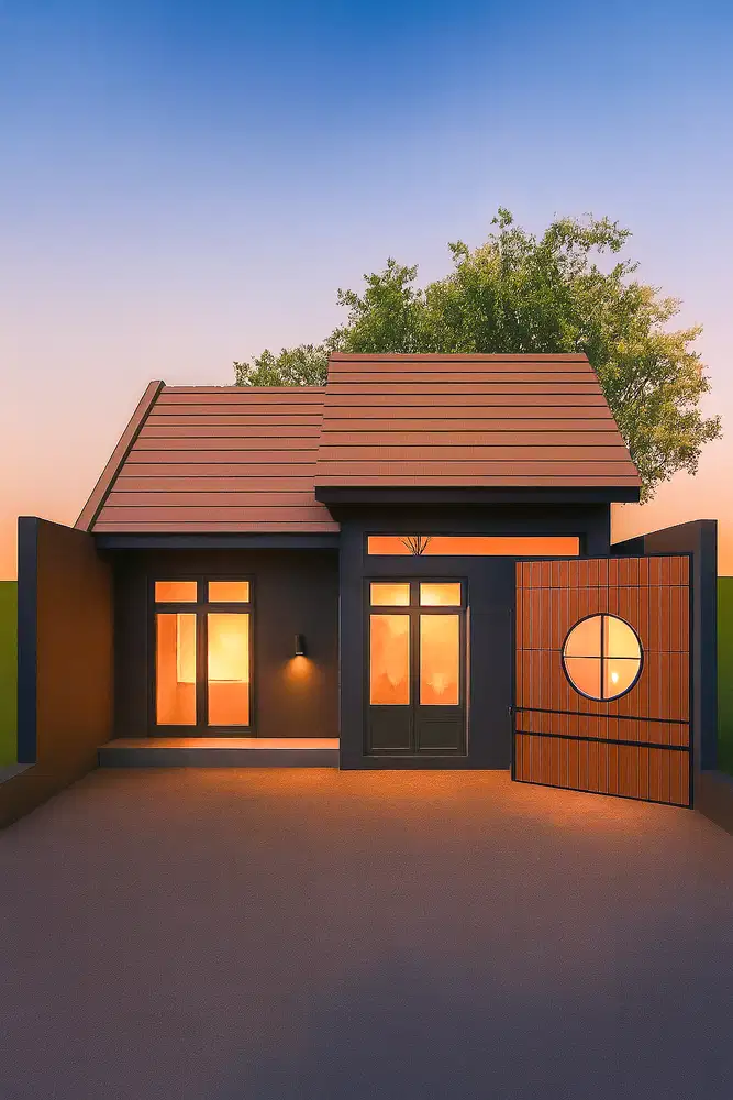 Rumah Bergaya Japandi, Lokasi Premium di Kulonprogo