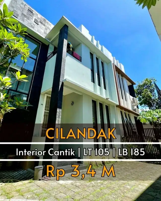 CILANDAK - [FOR SALE]: SANGAT TERAWAT, INTERIOR CANTIK