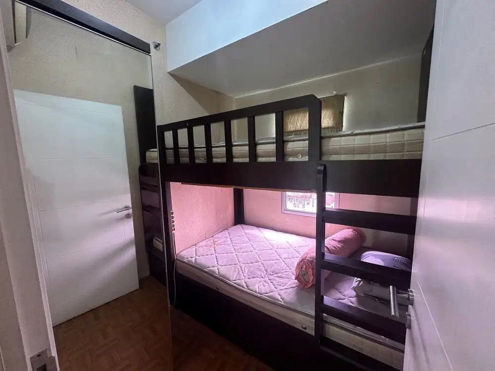 Apartemen Green Lake Sunter 2BR furnish, lt rendah, hadap timur