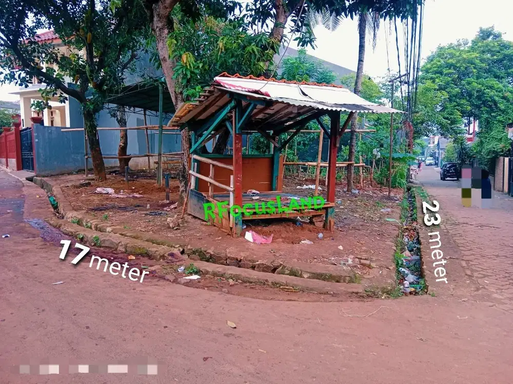 Tanah HOOK HUK Siap Bangun Luas 300 PARIGI pondok aren