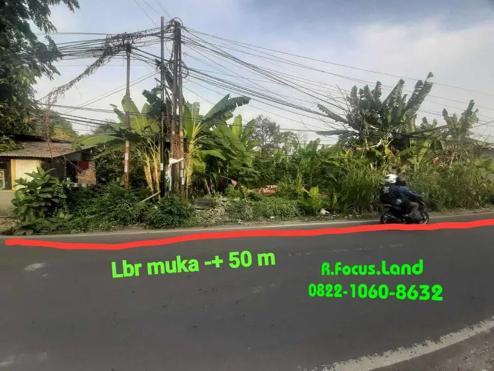 Lahan Strategis Tanah Pinggir Jalan 3900m di LENGKONG serpong