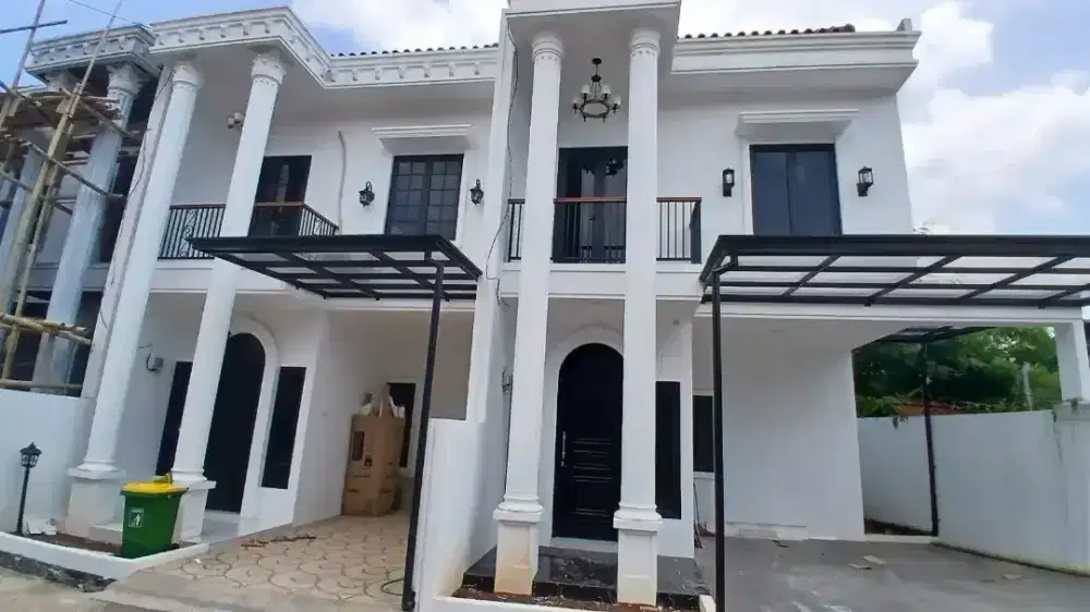 SIAPA CEPAT DPT,RUMAH MODERN KLASIK DLM CLUSTER BESAR PD BAMBU JAKTIM