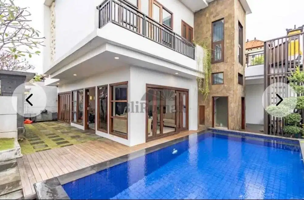 dijual rumah semi villa lantai 2 padang sambian