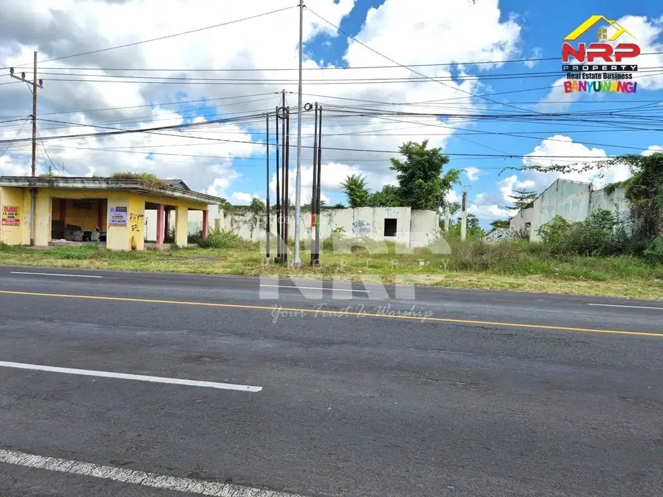 Dijual Tanah Strategis di Utara Polsek Kabat - Banyuwangi