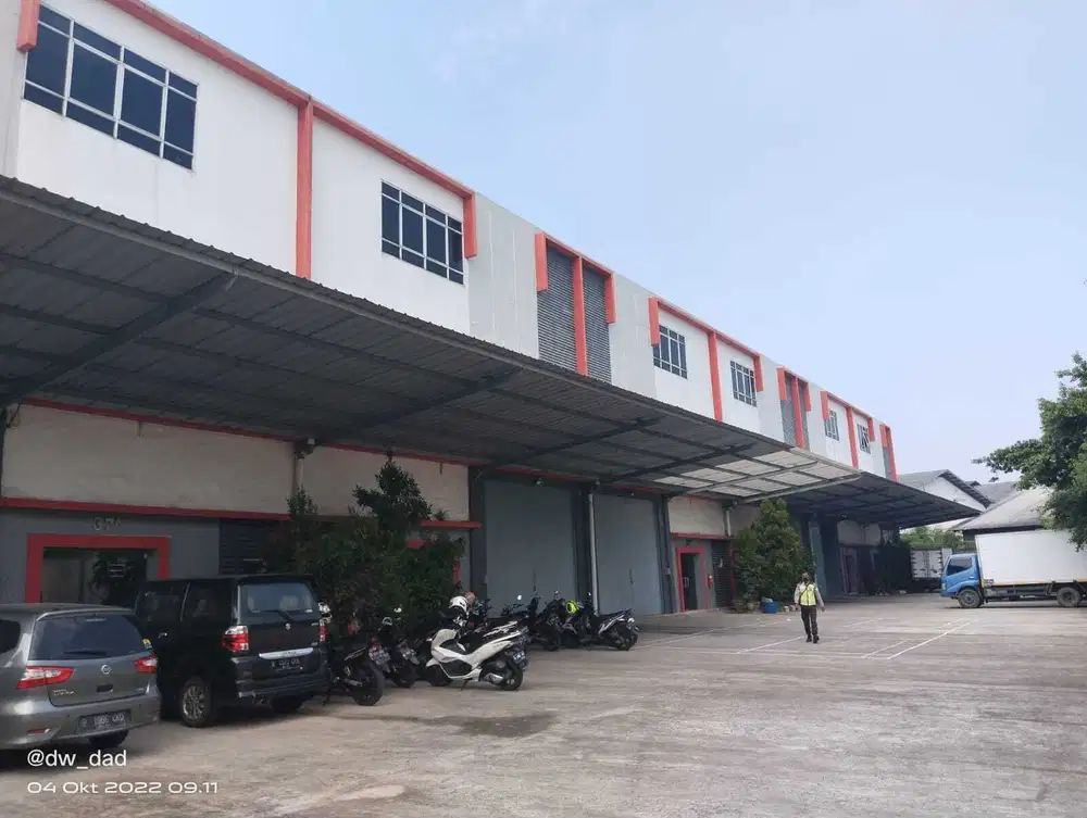 Dijual Tanah dan Gudang Daan Mogot Jakarta Barat Luas 5285m2