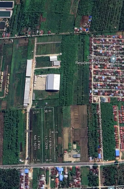 Tanah Pall 9 Sungai kakap L37xP240