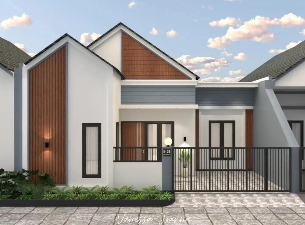 Jual rumah baru perumahan Wiguna Rungkut Surabaya timur