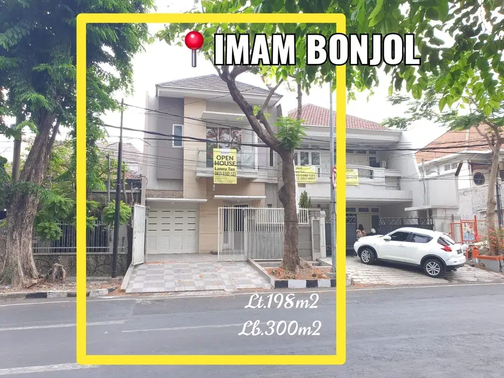 Dijual Rumah Baru Semi Furnish di Jl Imam Bonjol Surabaya Pusat