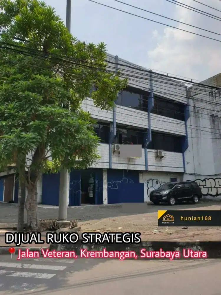 Ruko Jalan Raya Veteran Pahlawan Krembangan Kebon Rojo Jembatan Merah
