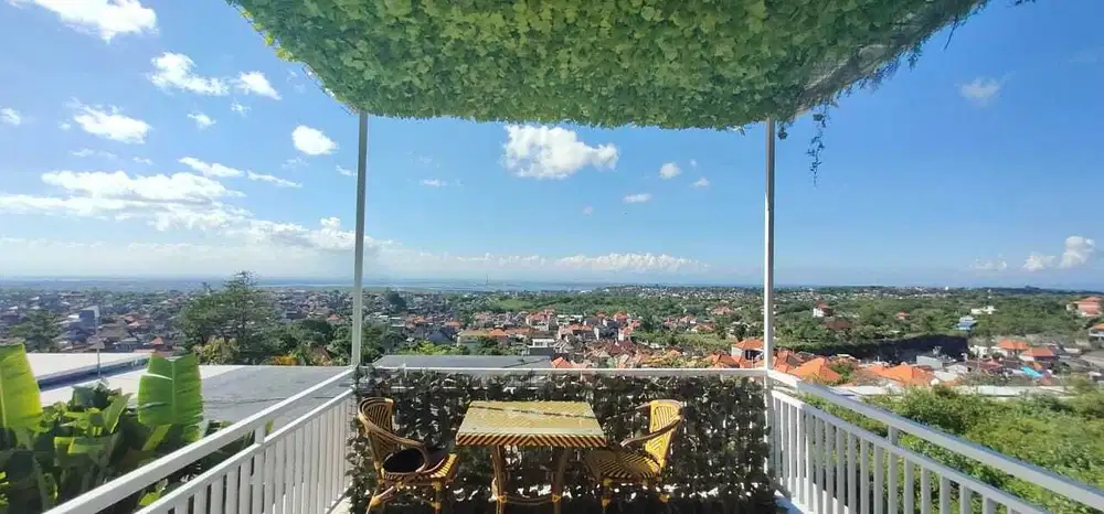 villa full view airport,laut,gunung di jimbaran, furnish