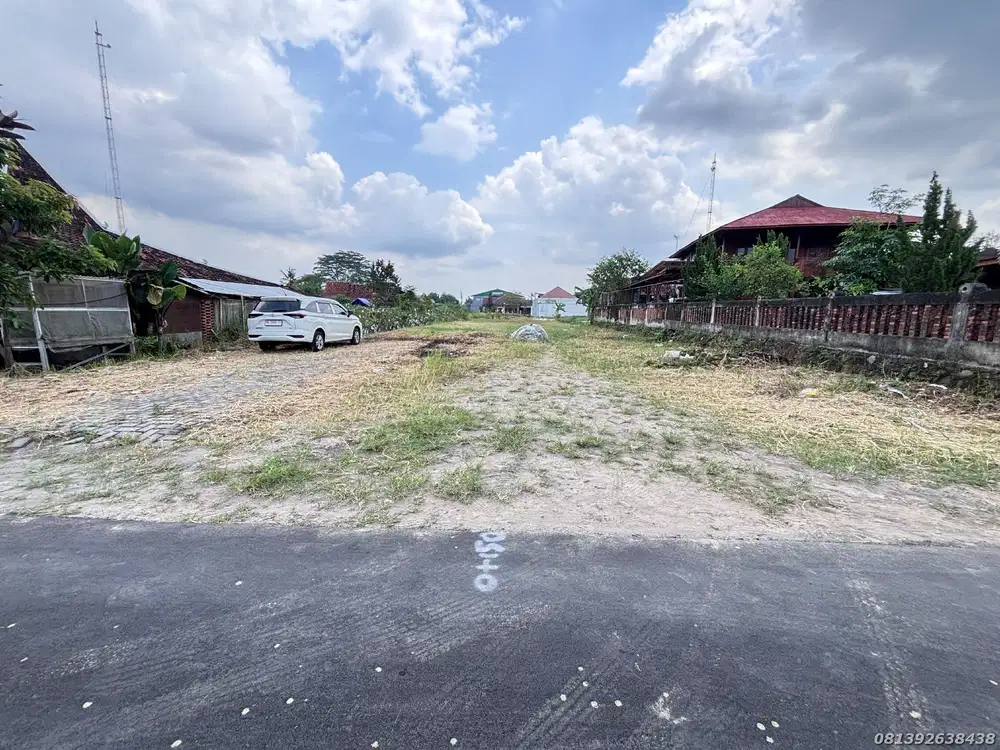 Dijual Tanah Cantik View Sawah Dan Gn. Merapi, Area Jl. Damai Sleman