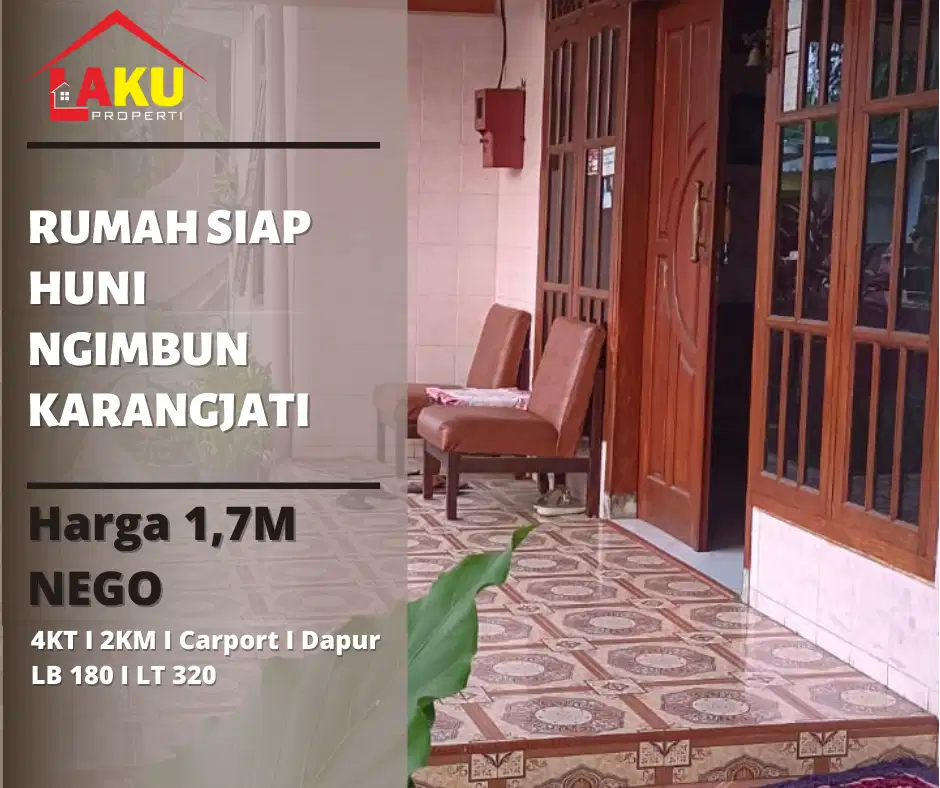 Dijual Rumah di Ngimbun karangjati dekat pabrik USG