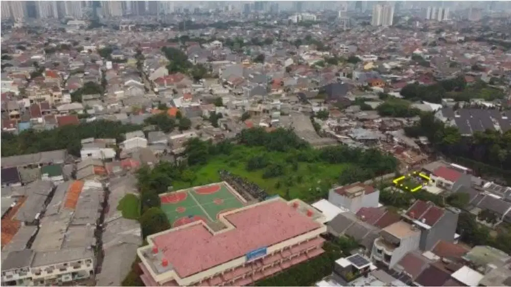 Dijual Tanah di Kebon Jeruk, Jakarta Barat 233 m²